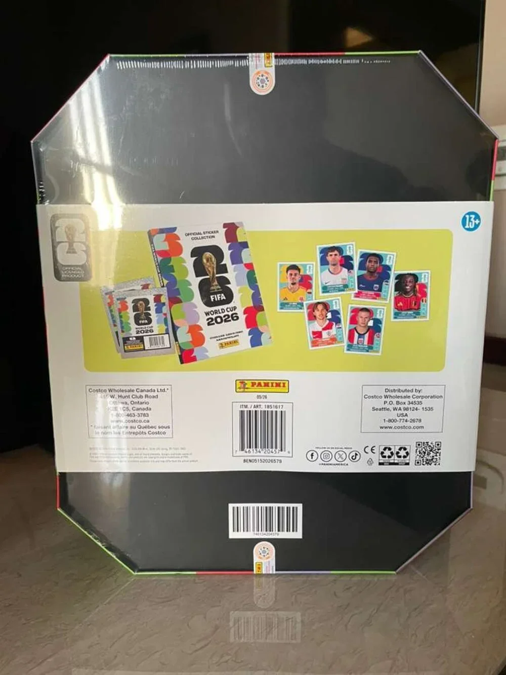 SEALED! 2026 Panini FIFA World Cup Sticker Stadium Collection Box - 40 Packs - Picture 7 of 9